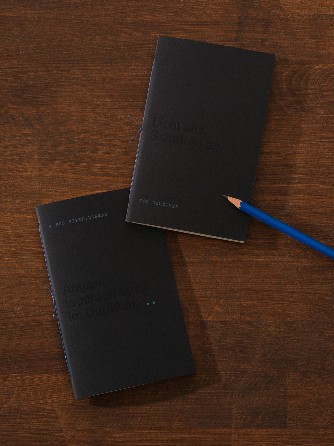 Notizheft: Für Geheimes & für Mitteilsames 